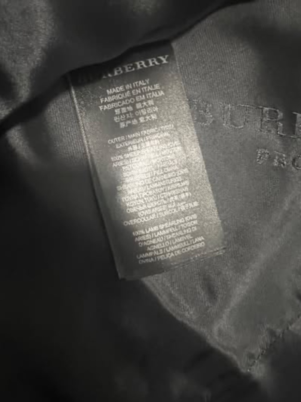Burberry Prorsum Shearling Coat Size 36 - Picture 6 of 12